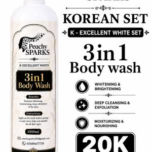 3-IN-1 EXCELLENT WHITE BODY WASH 500ML