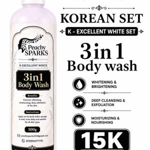 3-IN-1 EXCELLENT WHITE BODY WASH 250ML