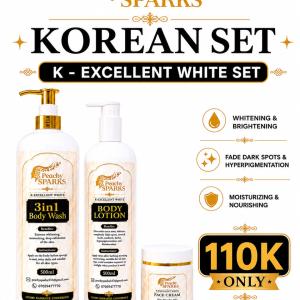 K EXCELLENT WHITE LOTION SET